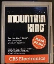 Mountain King Atari 2600 1983 Cbs Electronics Game Cartridge - £7.46 GBP