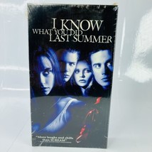 I Know What You Did Last Summer VHS Tape New Sealed Horror Slasher Watermark - £16.62 GBP