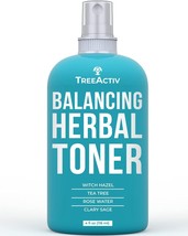 TreeActiv Balancing Herbal Toner, Natural Astringent Facial Toner 4 oz - £14.45 GBP