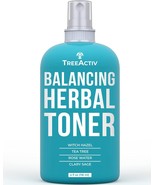 TreeActiv Balancing Herbal Toner, Natural Astringent Facial Toner 4 oz - £14.17 GBP