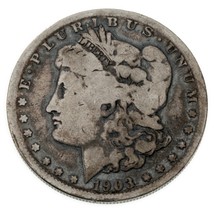 1903-S Argent Morgan Dollar En Bon État , Tons Deux Côtés , Complet Jantes - £70.81 GBP