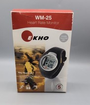 EKHO WM-25 Heart Rate Monitor Watch + Chest Strap Transmitter Belt Teste... - £22.83 GBP