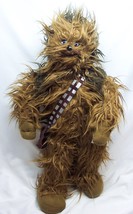 Large Star Wars Chewbacca W/ Sound And Movement 23&quot; Plush Stuffed Animal Toy - £23.73 GBP