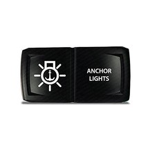 CH4X4 Marine Rocker Switch V2 Anchor Lights Symbol - Horizontal - Amber - £12.39 GBP
