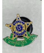 United States Secret Service Campaign 96 Bill Clinton lapel pin police - $15.84
