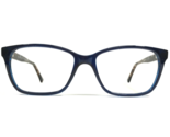 Success Eyeglasses Frames SS-115 BLUE Clear Blue Brown Tortoise 56-17-145 - $46.53