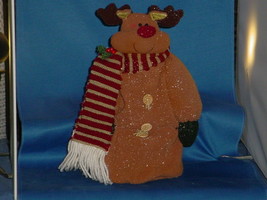 Christmas Decoration Stuffed Rudolph Reindeer - £5.56 GBP