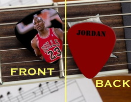 Set of 3 Chicago Bulls Michael Jordan premium Promo Guitar Pick Pic - £6.87 GBP