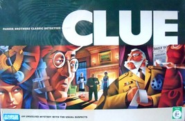 Clue Classic Detective Board Game Mystery Parker Brothers Sealed NEW - £34.22 GBP