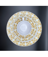 Noritake Sunglow 9042 Dinnerware Set 40pc Service for 8 – Vintage Thanks... - $4,408.04 MXN