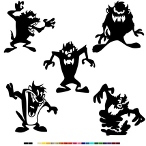 Tasmanian Devil Vinyl Decal Stickers Car Window iPhone Taz Vintage Loone... - £2.94 GBP+