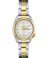 Seiko 5 Sports Two tone Finish Styling Womens Automatic Watch SRE004 - $5,909.51 MXN