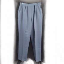 Vintage Impressions Slacks Pants Women&#39;s 16 Gray Flatter Fit Separate Un... - £17.86 GBP