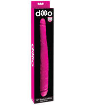 Dillio 16&quot; Double Dillio - Pink - £38.59 GBP