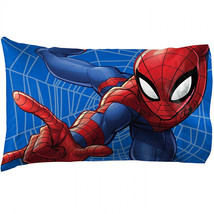 Spider-Man Web Sides Pillow Case Grey - £15.91 GBP