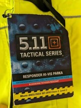 511 Tactical Responder Hi-Vis Dark Grey Waterproof Parka Jacket 48073 724 XL NEW - £155.66 GBP