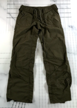 The North Face Hose Damen 2 Olivgrün Taschen Wandern Camping Abgeschnitten - $17.80