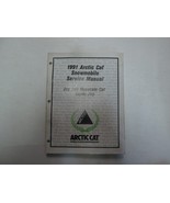 1991 Arctic Cat Jag 340 Mountain Chat Super Service Réparation Manuel 22... - $277.74 MXN