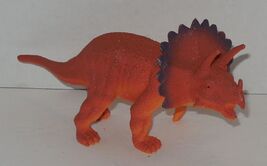 Vintage Pretend Play 6" Dinosaur triceratops Prehistoric Jurassic - $88.38 MXN