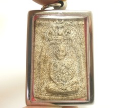 1973 Lp Phrom Magic Bell Thai Buddha Amulet Miracle Pendant Lucky Rich Success - £53.67 GBP