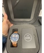 Xeric Halograph III Automatic Blue Tan Watch - Brand New - $494.99