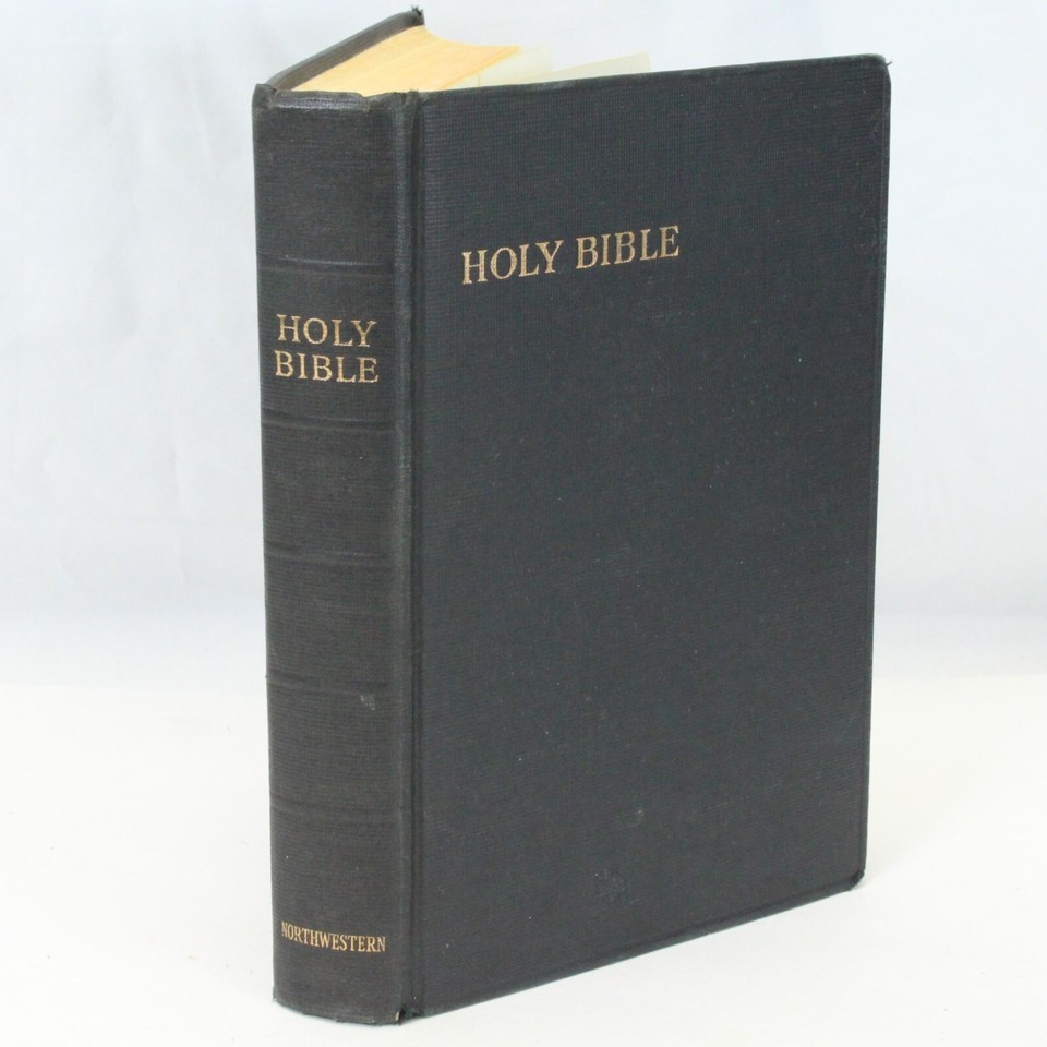 Holy Bible 1957 KJV Northwestern Publishing with Color Maps - $22.53