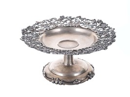 c1890 Theodore B Starr Sterling  Pierced reticulated compote - £508.41 GBP