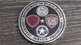 Texas DPS Department Of Public Safety Rangers Highway Patrol Challenge Coin 623X - $34.64