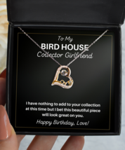 Bird House Collector Girlfriend Necklace Birthday Gifts - Love Pendant Jewelry  - £39.92 GBP