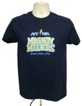NYRR New York Road Runners Mighty Milers Adult Small Blue TShirt - £11.64 GBP