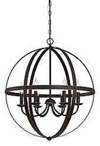 WestinghouseLighting 6328200 6 Light Stella MiraIndoor Chandelier, Oil Rubbe - £182.35 GBP