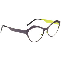 See Eyewear Eyeglasses 11111 Purple on Green Cat Eye Metal Frame 52[]19 145 - £158.02 GBP