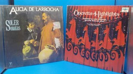 Lot of 2 LPs Victoria De Los Angeles &amp; Margit Opawasky - Soler Sonatas BX2 - £5.44 GBP