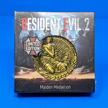 Resident Evil 2 Remake Limited Collector&#39;s Edition Maiden Medallion Coin PS4 - £34.36 GBP