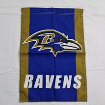 Baltimore Ravens Garden Flag Purple Gold 12 X 17.75 - $13.86