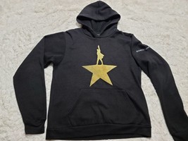 Creative Goods Hamilton Musical Hoodie M Black Pullover Logo Star No Dra... - $11.70