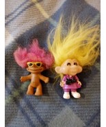Vtg Lot Of 2 1991 Troll Dolls - $6.72 CAD