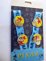 Disney Trading Pins PIXAR Nemo Woody Jack Miguel 4 Pin Lanyard Set - £14.53 GBP