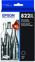 High Capacity Black Epson T822 Durabrite Ultra Ink Cartridge (T822Xl120-... - £41.42 GBP