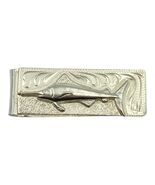 Vintage Sterling Silver Money Clip Marlin Alpaca Mexico 31 Grams - $150.00