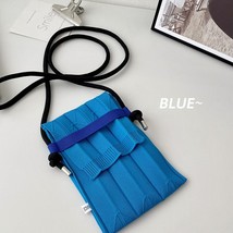 Fashion Knitting Small Crossbody Bags Women Organ Pleated Mini  Messenger Bag La - £47.55 GBP