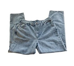 Jeans Women&#39;s Lee 1889 16S Cotton Denim Blue 36.5&quot; x 31&quot; High Rise 5 Pocket - $17.77
