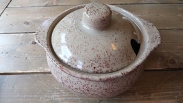 Vintage WESTERN STONEWARE Serving Bowling Lidded 9&quot; x 4&quot; - £25.09 GBP