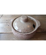 Vintage WESTERN STONEWARE Serving Bowling Lidded 9&quot; x 4&quot; - £24.90 GBP