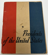 Vintage Presidents of the United States Booklet 1948 - £14.99 GBP