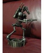 Star Wars Clone Trooper Battle Droid custom made from scrap metal 6.5 in... - $96.18 CAD