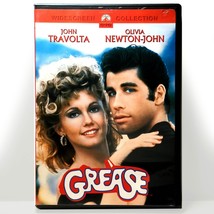 Grease (DVD, 1977, Widescreen)    Olivia Newton John     John Travolta - £6.13 GBP