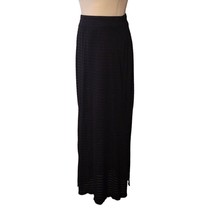 Apt. 9 Sheer Stripes Black Maxi Skirt Size XS - £11.46 GBP