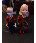 2 Vintage Collectable  Rogark Character Dolls In Costume Scottsman and w... - $52.67 CAD