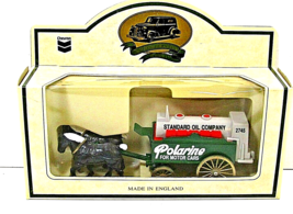 Vintage Lledo Chevron Commemorative Diecast Model Horse Drawn Tank Wagon 1:64 - $12.82